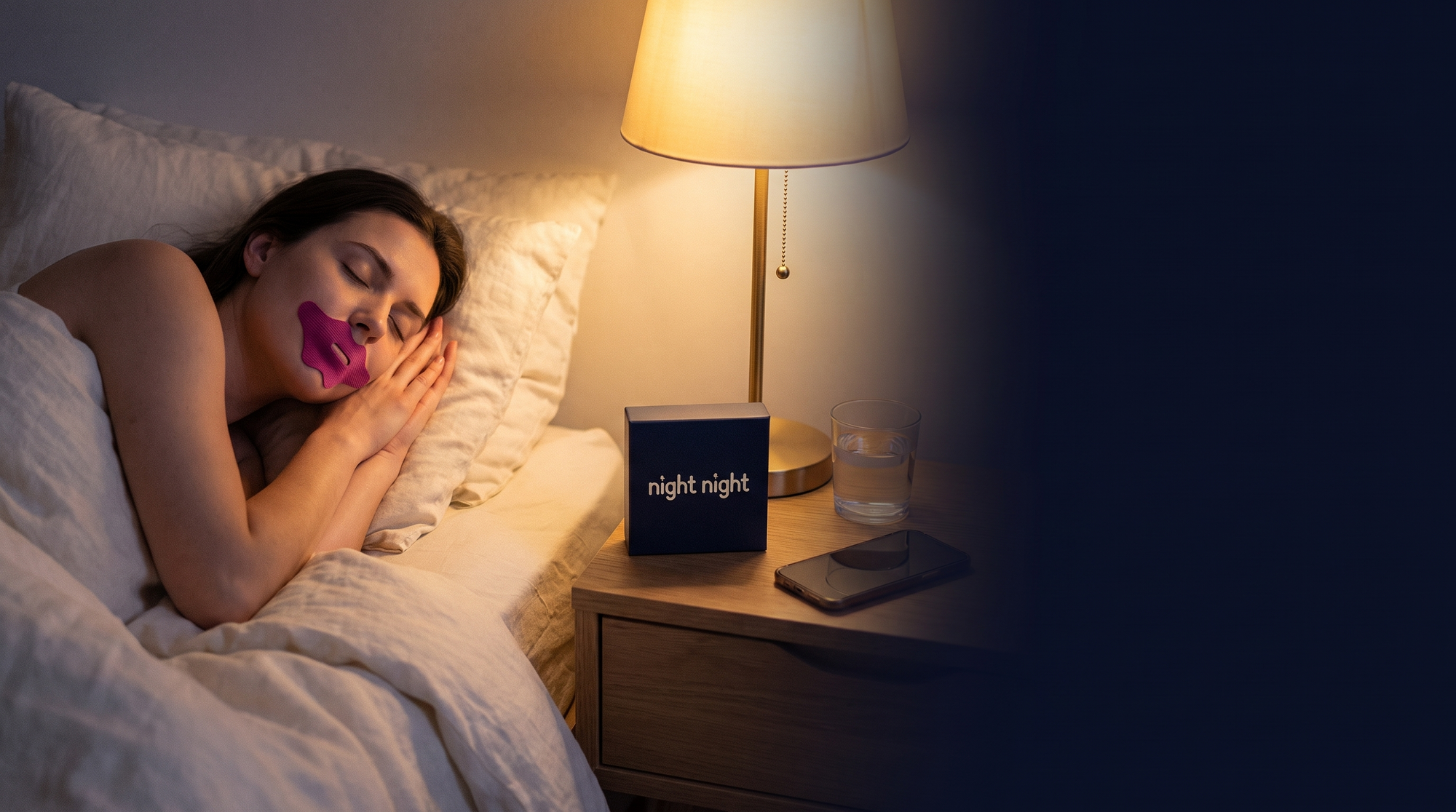 the last thing you do before you sleep.